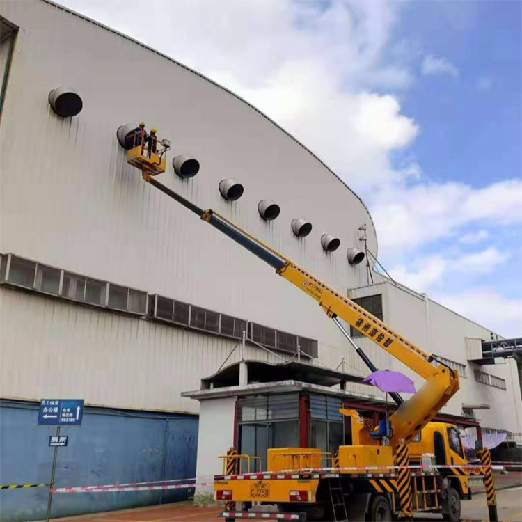 蒙城县高空作业车出租服务：专业广告牌安装解决方案