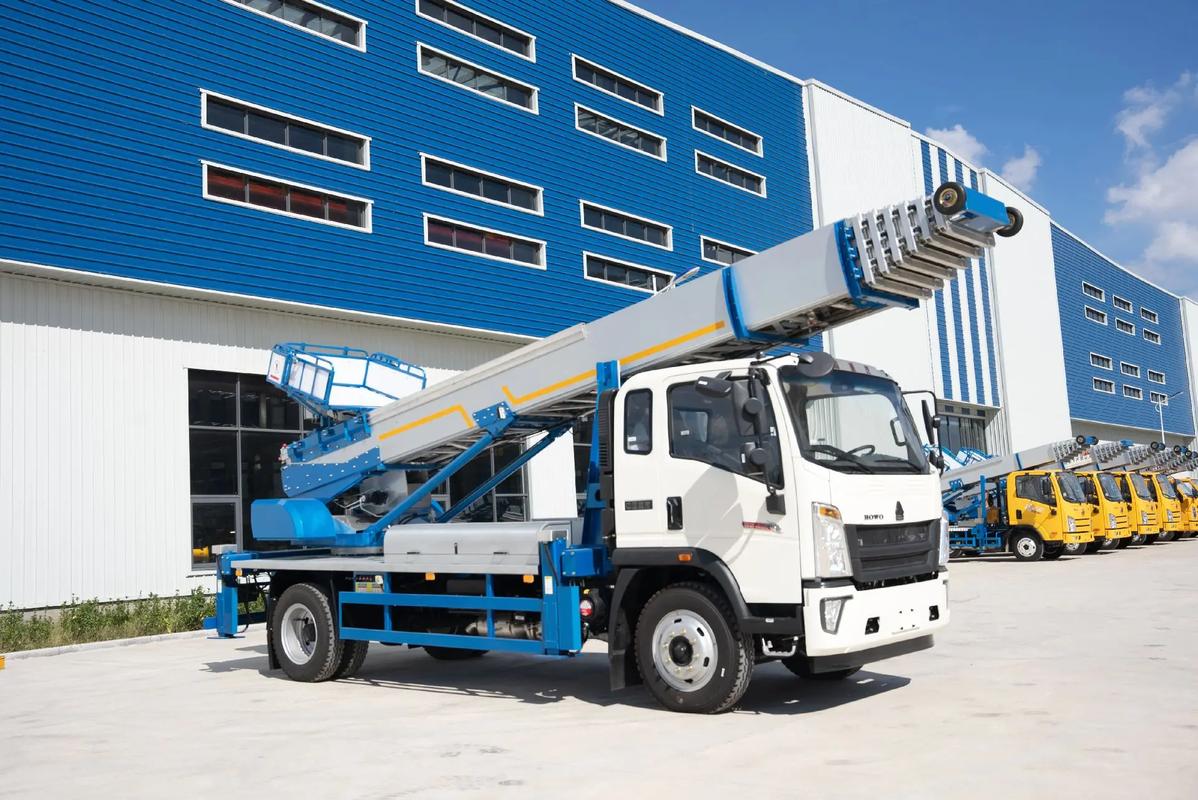 蒙城县出租云梯车高空作业车 建筑垃圾搬运